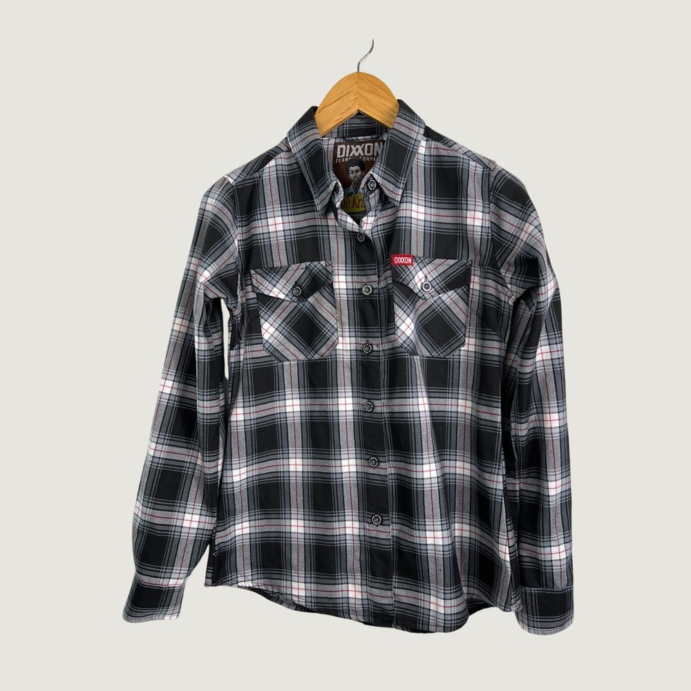 Dixxon Flannel Co The Kramer Seinfeld Limited Edition Plaid‎ Shirt Mens Small S